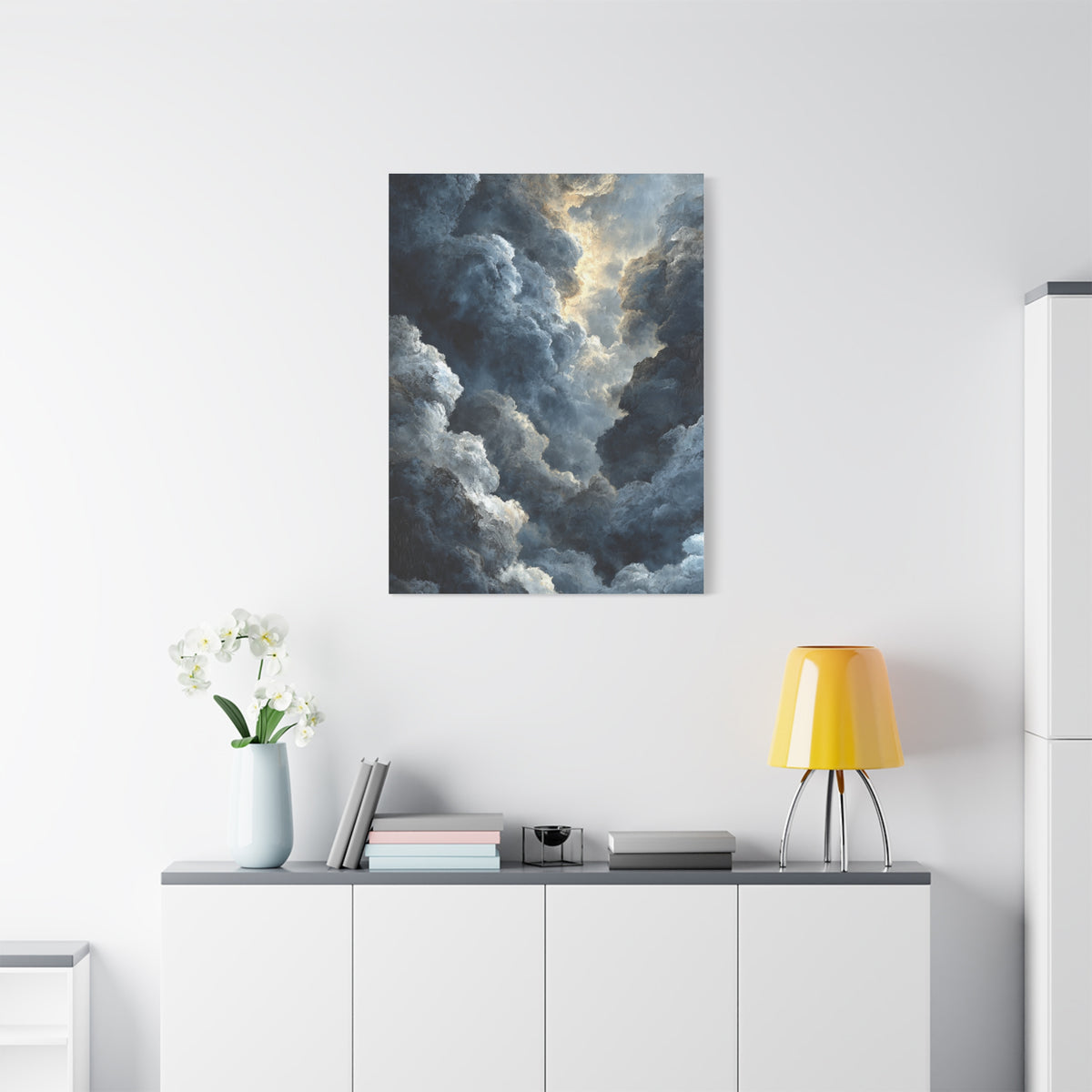 Storm Cloud Dramatic Abstract Wall Art & Canvas Print