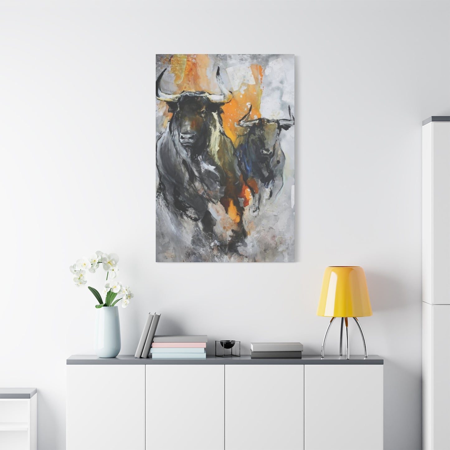 Two Bulls Wall Art & Canvas Prints
