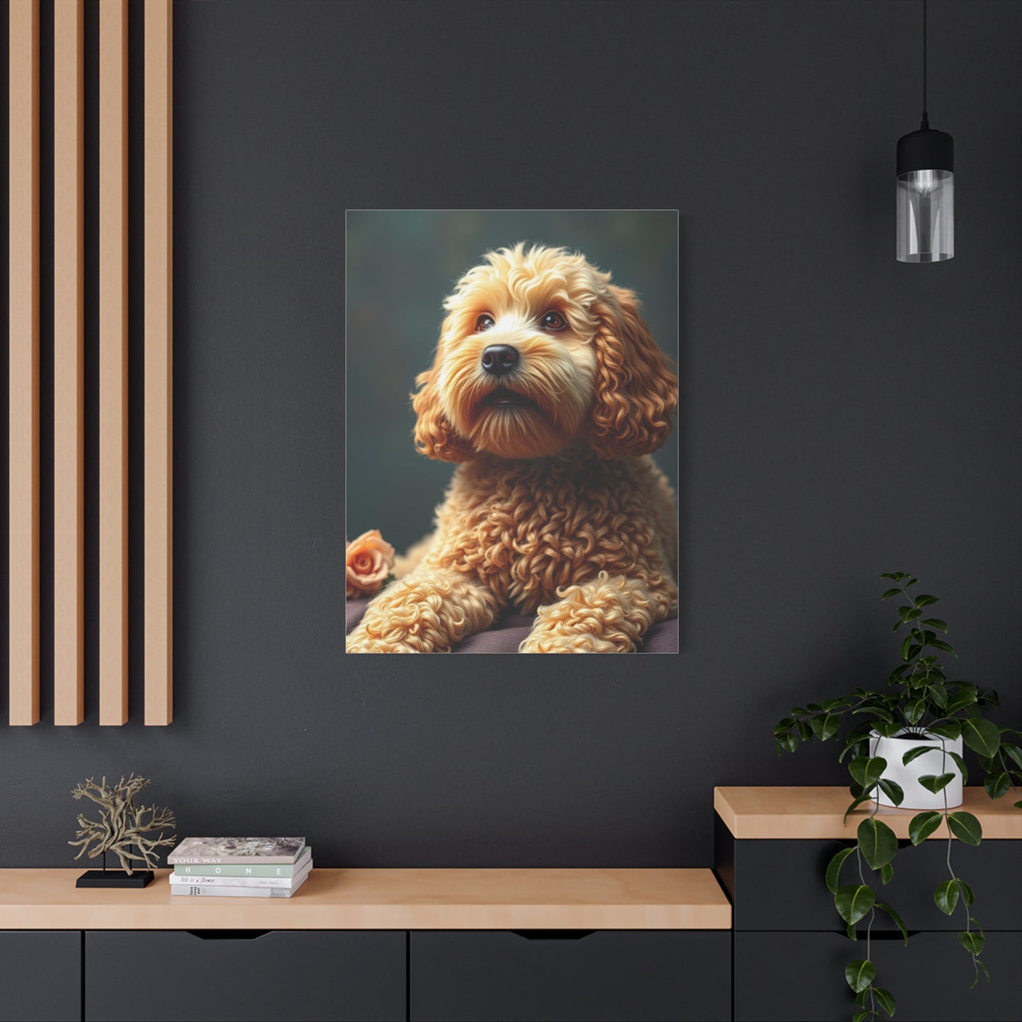 Masterpiece Golden Doodle Art Vision Wall Art & Canvas Print
