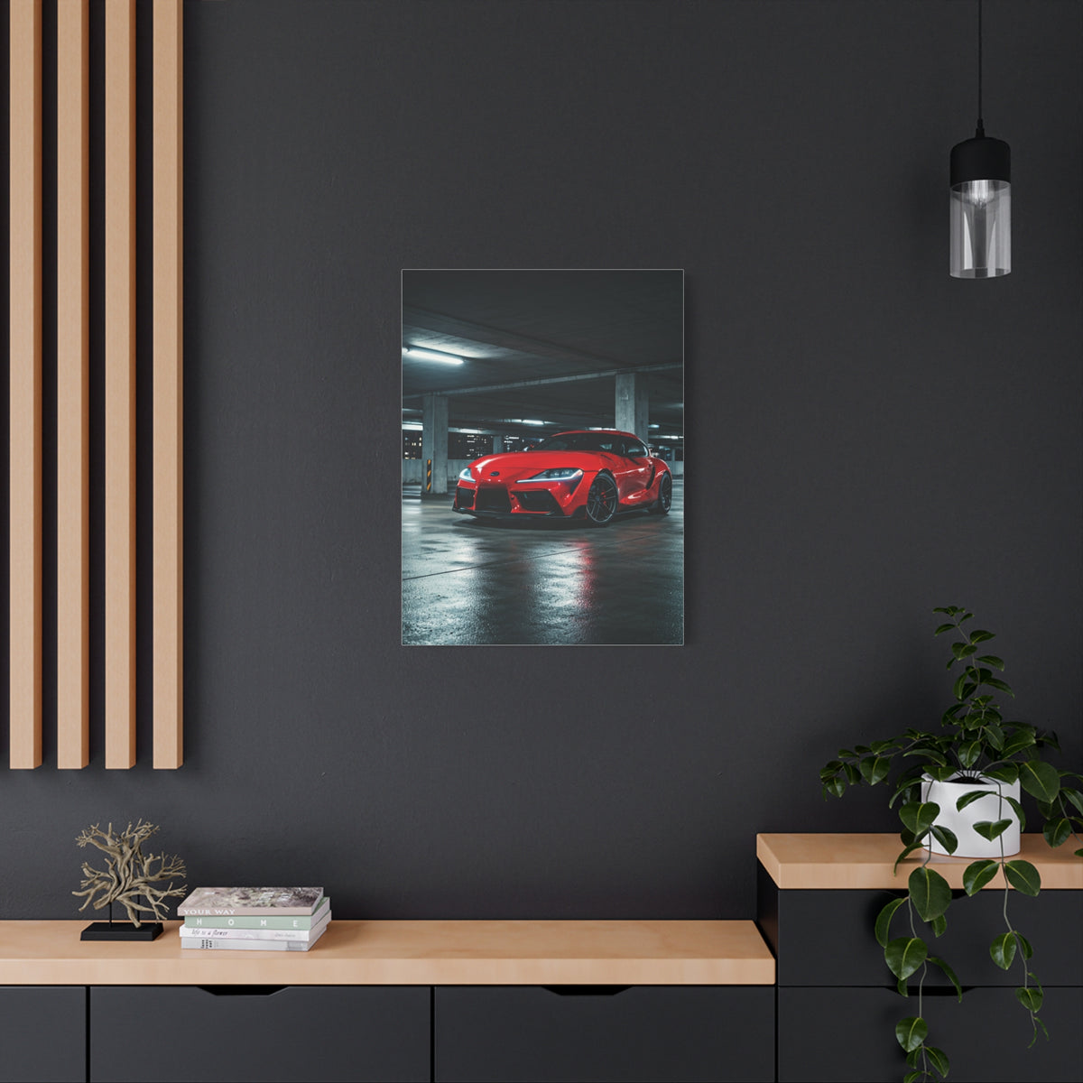 Toyota Supra Mk5 Underground Urban Scene Wall Art & Canvas Prints