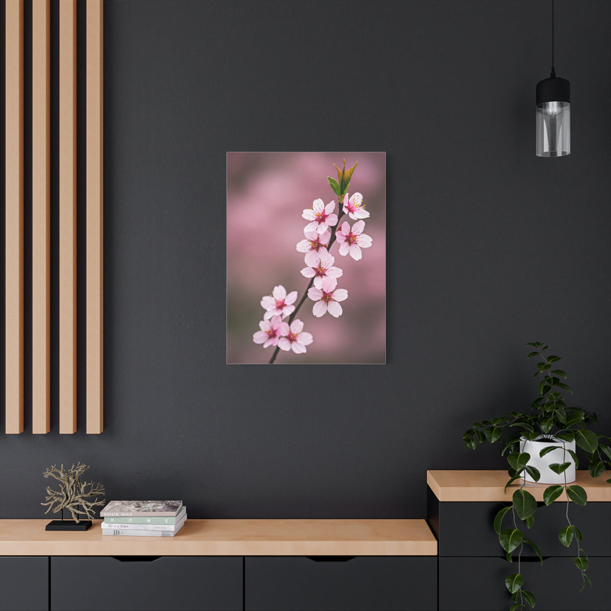 Soft Macro Cherry Blossom Floral Photography Wall Art & Canvas Prints