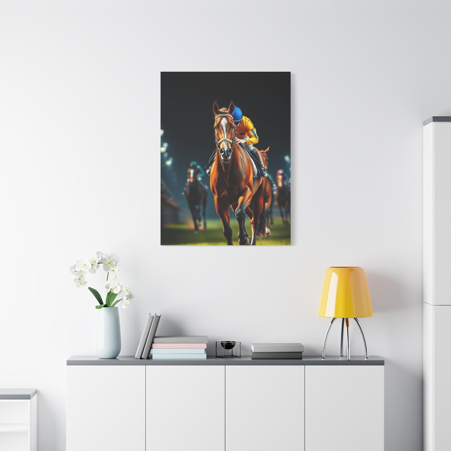 Collection Horse Racing Art Wall Art & Canvas Print