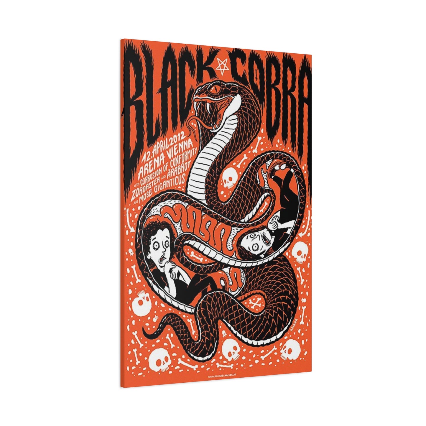 Black Cobra Wall Art & Canvas Prints