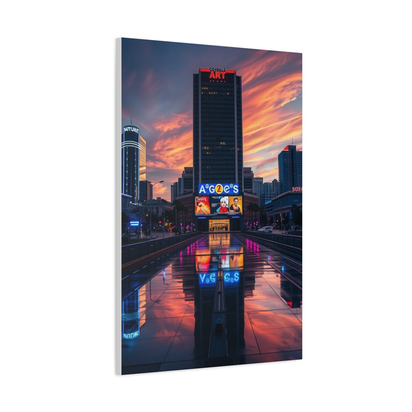Los Angeles Art Supreme Canvas Wall Art & Canvas Print