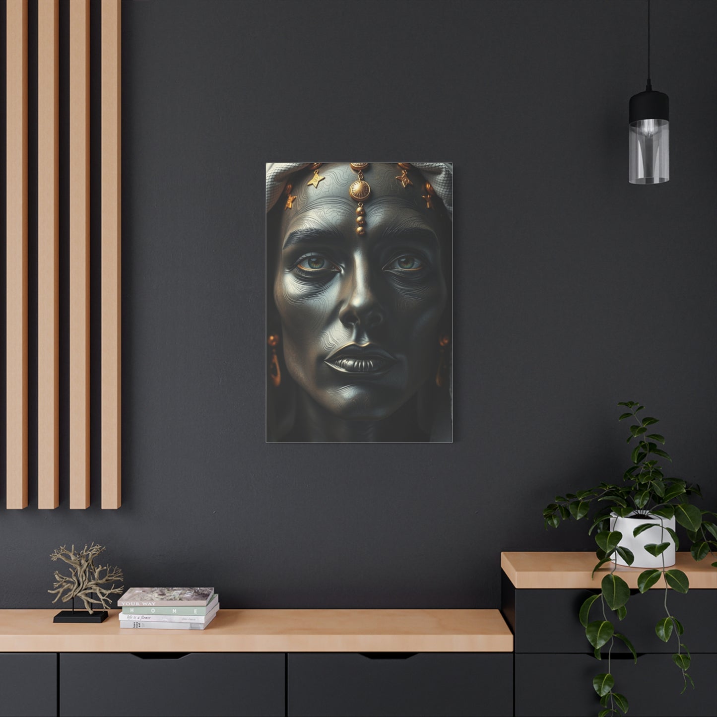 Elite Black White and Gold Art Vision Wall Art & Canvas Print