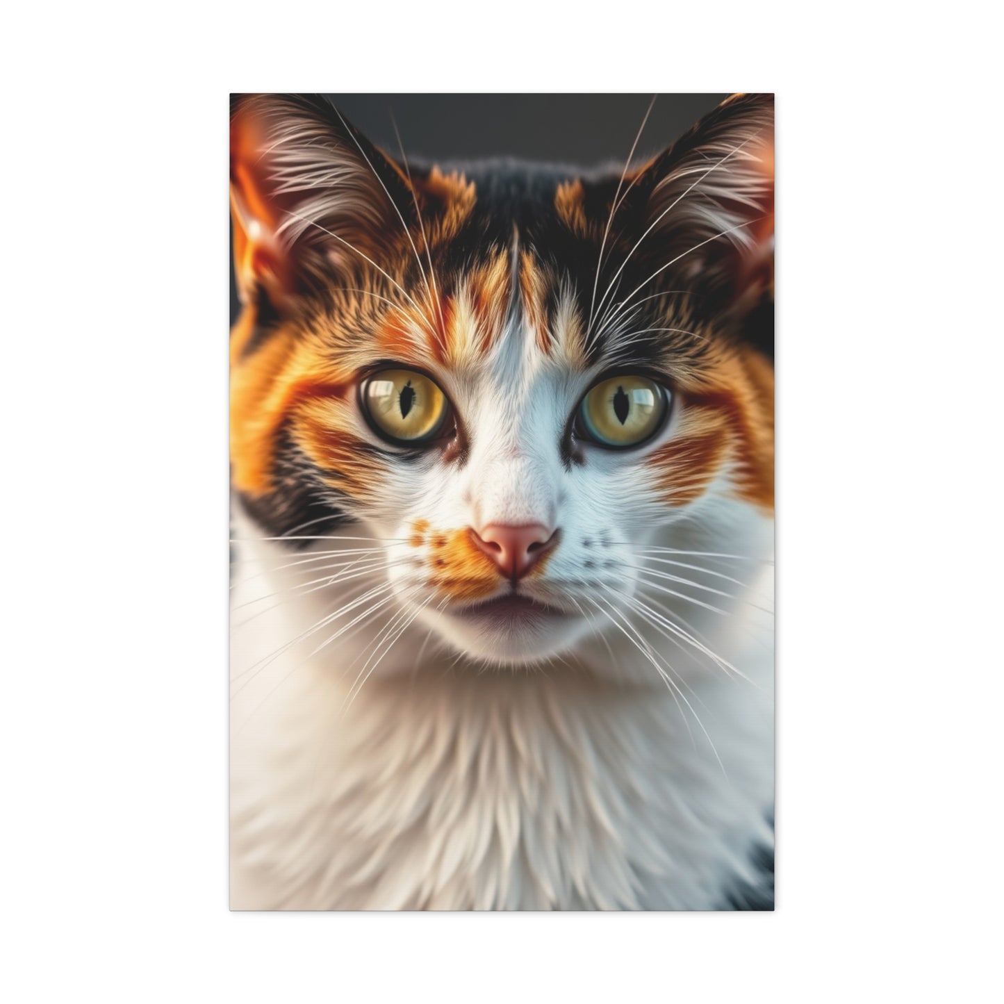 Supreme Calico Cat Art Wall Art & Canvas Print