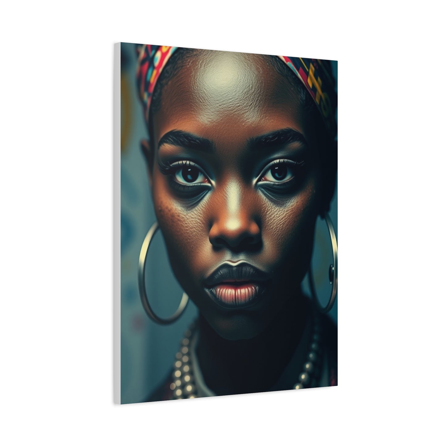 Baroness of Basquiats Chromatic Dream Wall Art & Canvas Print