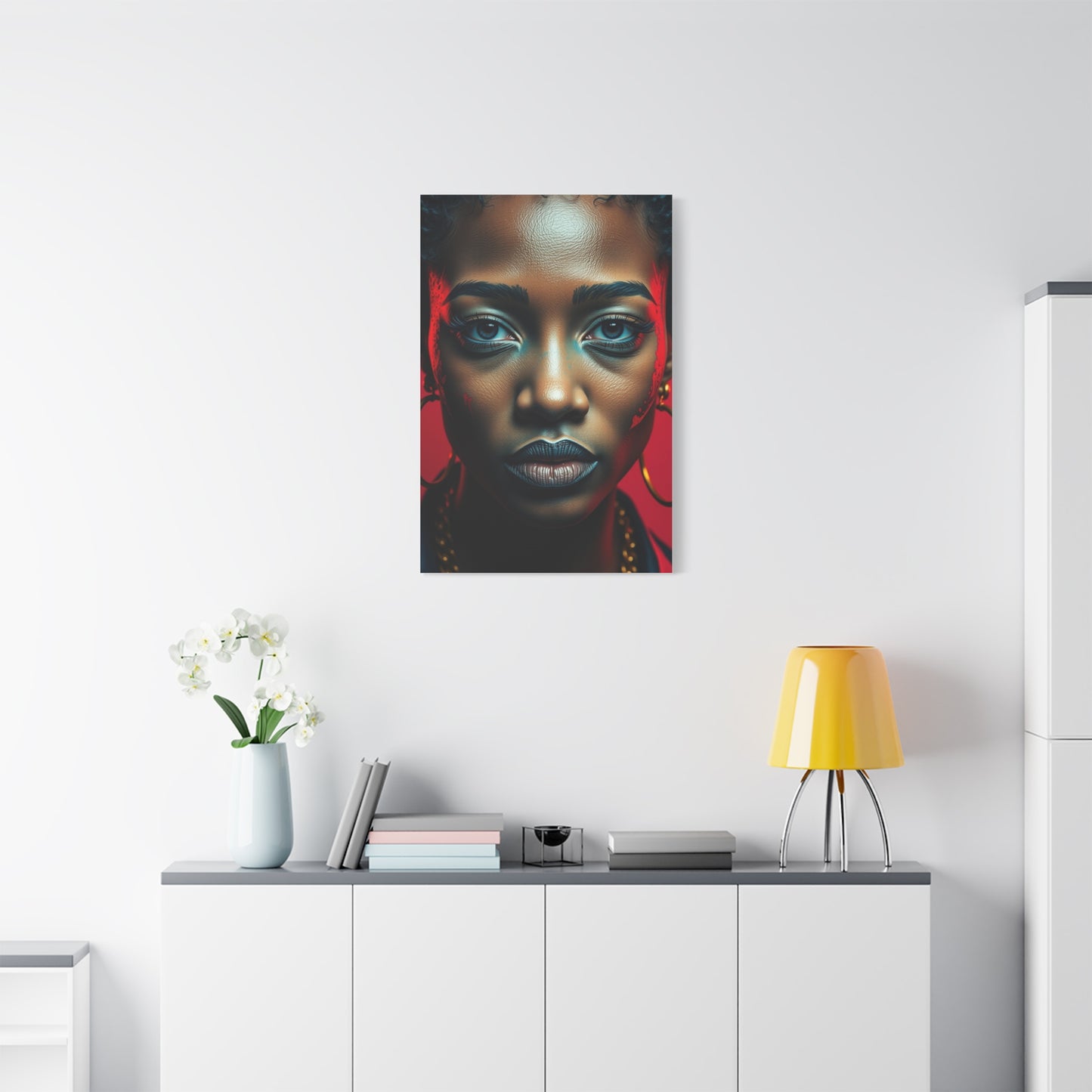 Duchess of Dynamic Hues Wall Art & Canvas Print