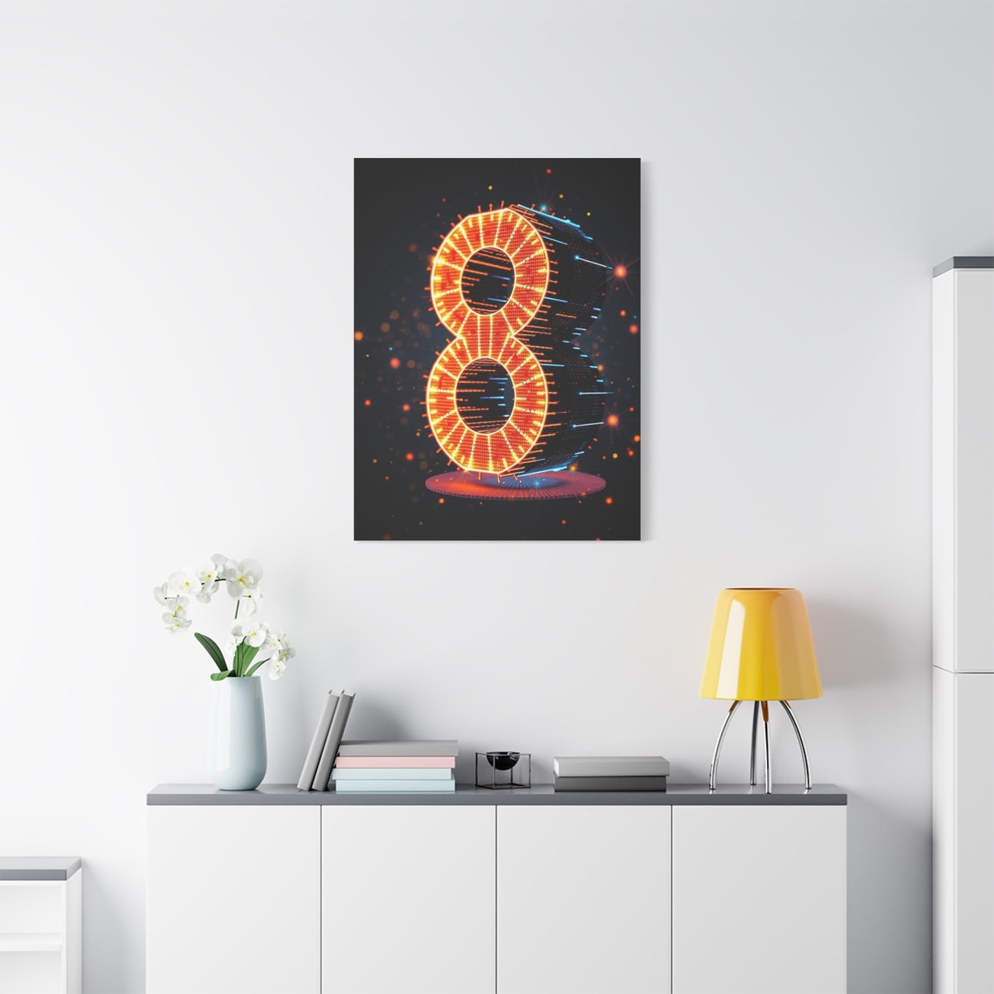 Supreme Numbers Art Wall Art & Canvas Print