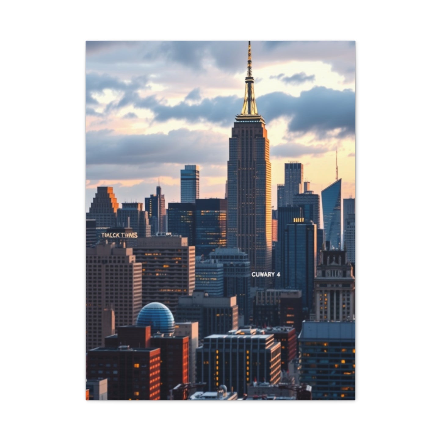 NYC Skyline Art Supreme Canvas Wall Art & Canvas Print