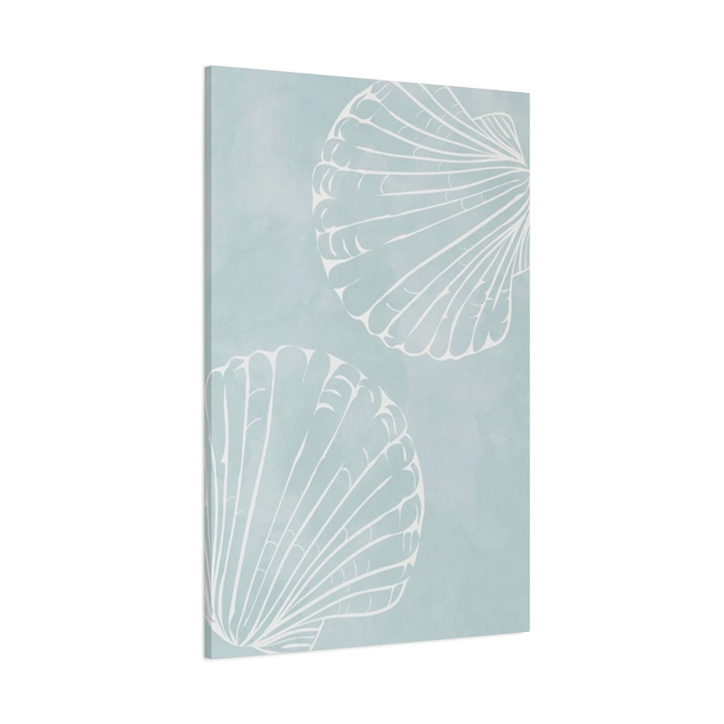 Blue Shell Painting Wall Art & Canvas Prints