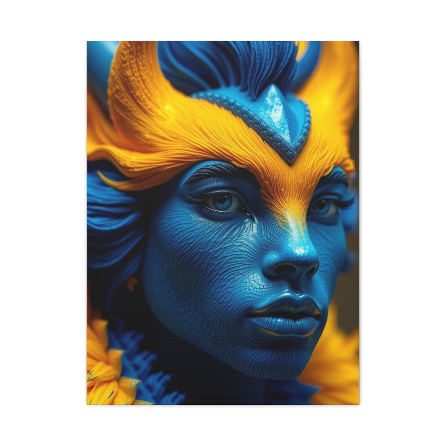 Blue & Yellow Art Refined Canvas Wall Art & Canvas Print