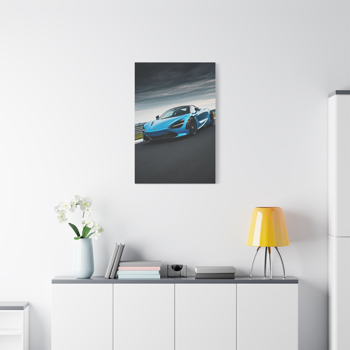 McLaren 720S High-Speed Circuit Attack Wall Art & Canvas Prints