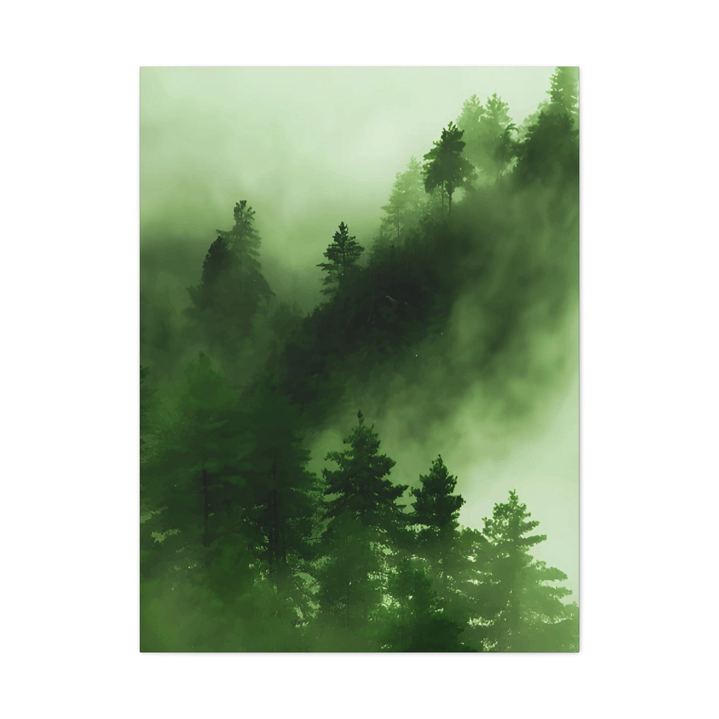 Mist in the Forest Wall Art & Canvas Prints