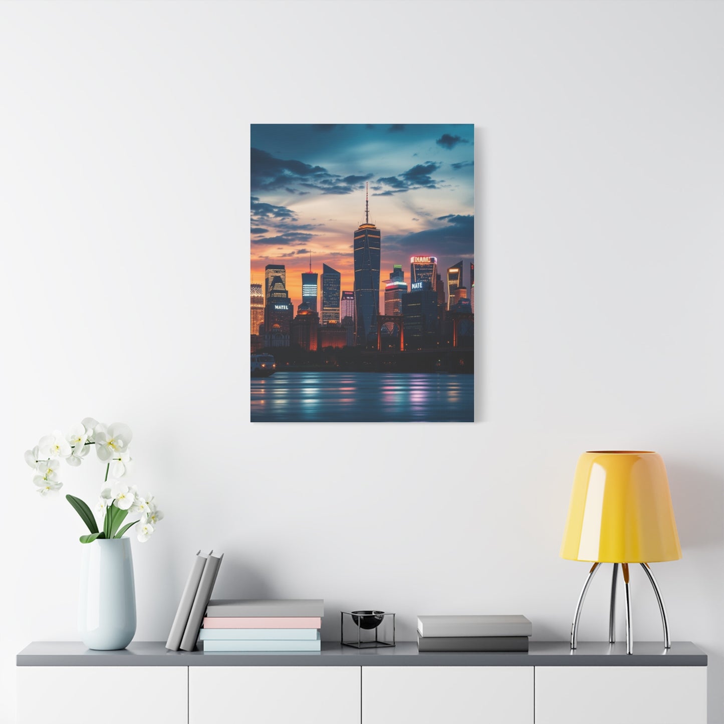 City Skylines Art Luxury Canvas Wall Art & Canvas Print