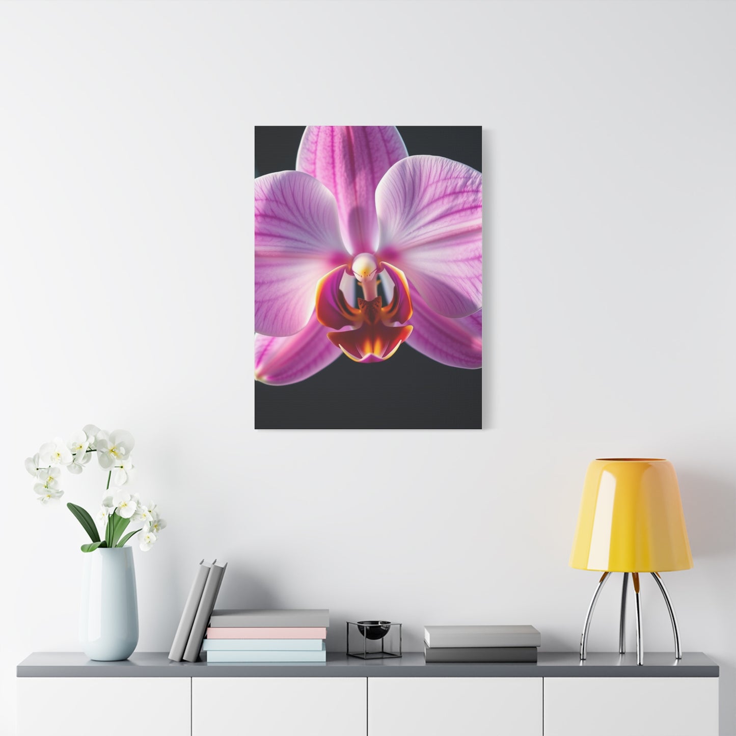 Supreme Orchid Flower Art Wall Art & Canvas Print