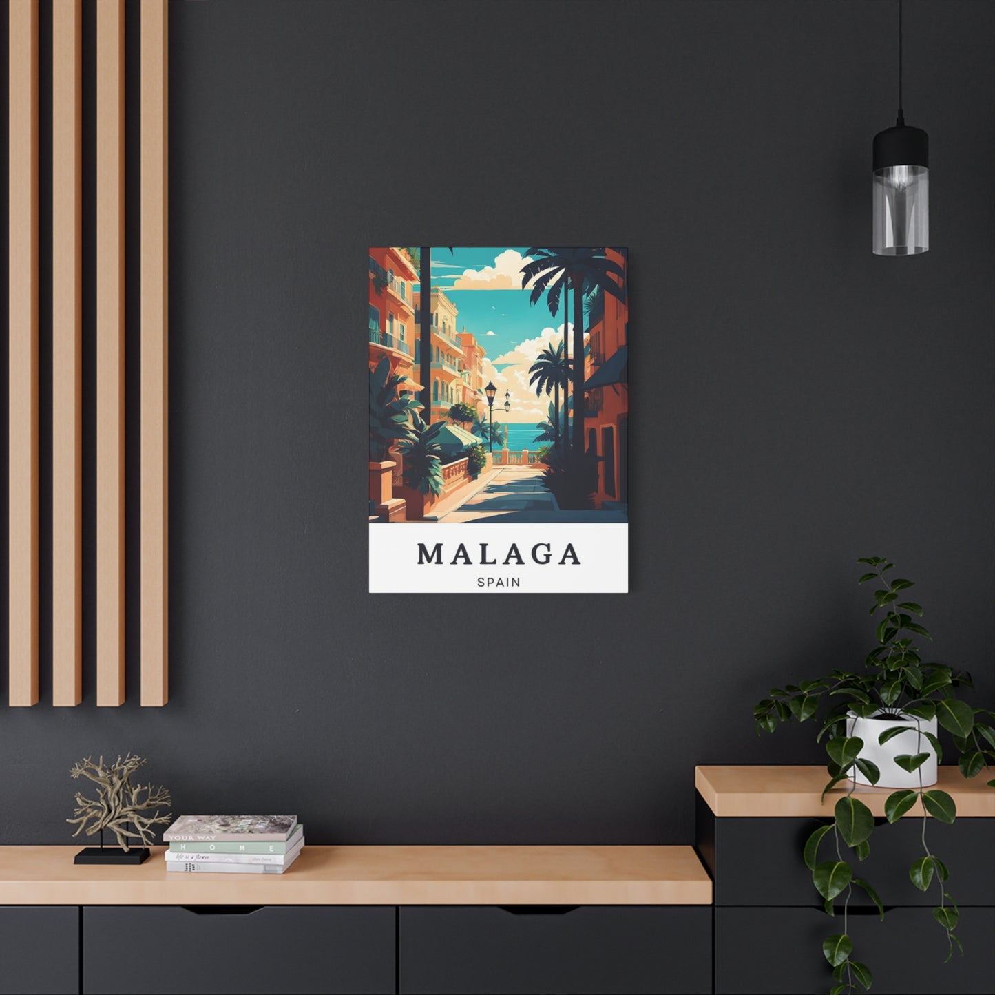 Malaga Spain Poster Wall Art & Canvas Prints