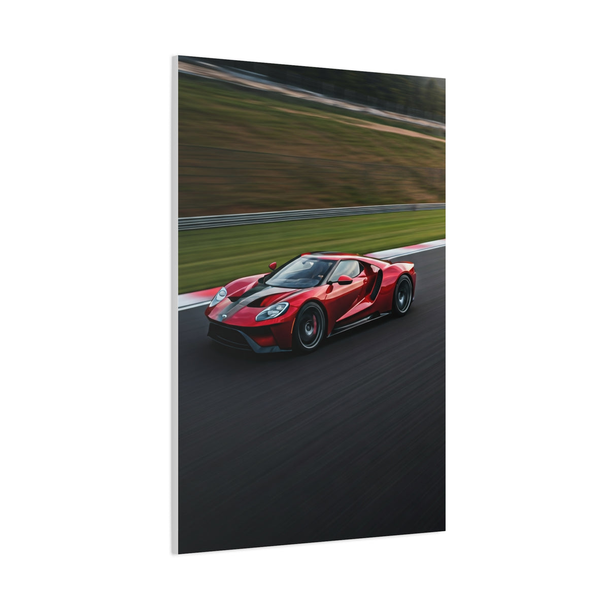 2017 Ford GT High Speed Circuit Wall Art & Canvas Prints