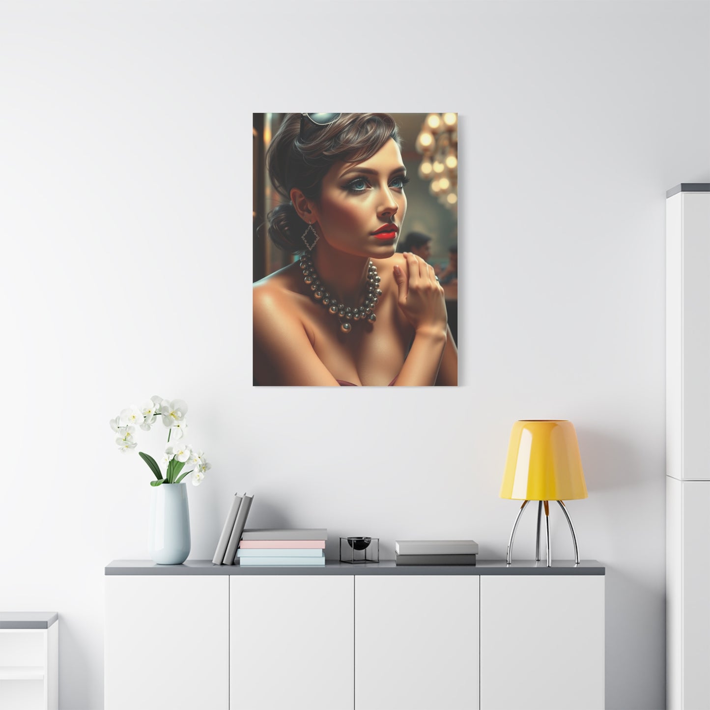 Breakfast At Tiffany’s Characters Art Luxury Canvas Wall Art & Canvas Print