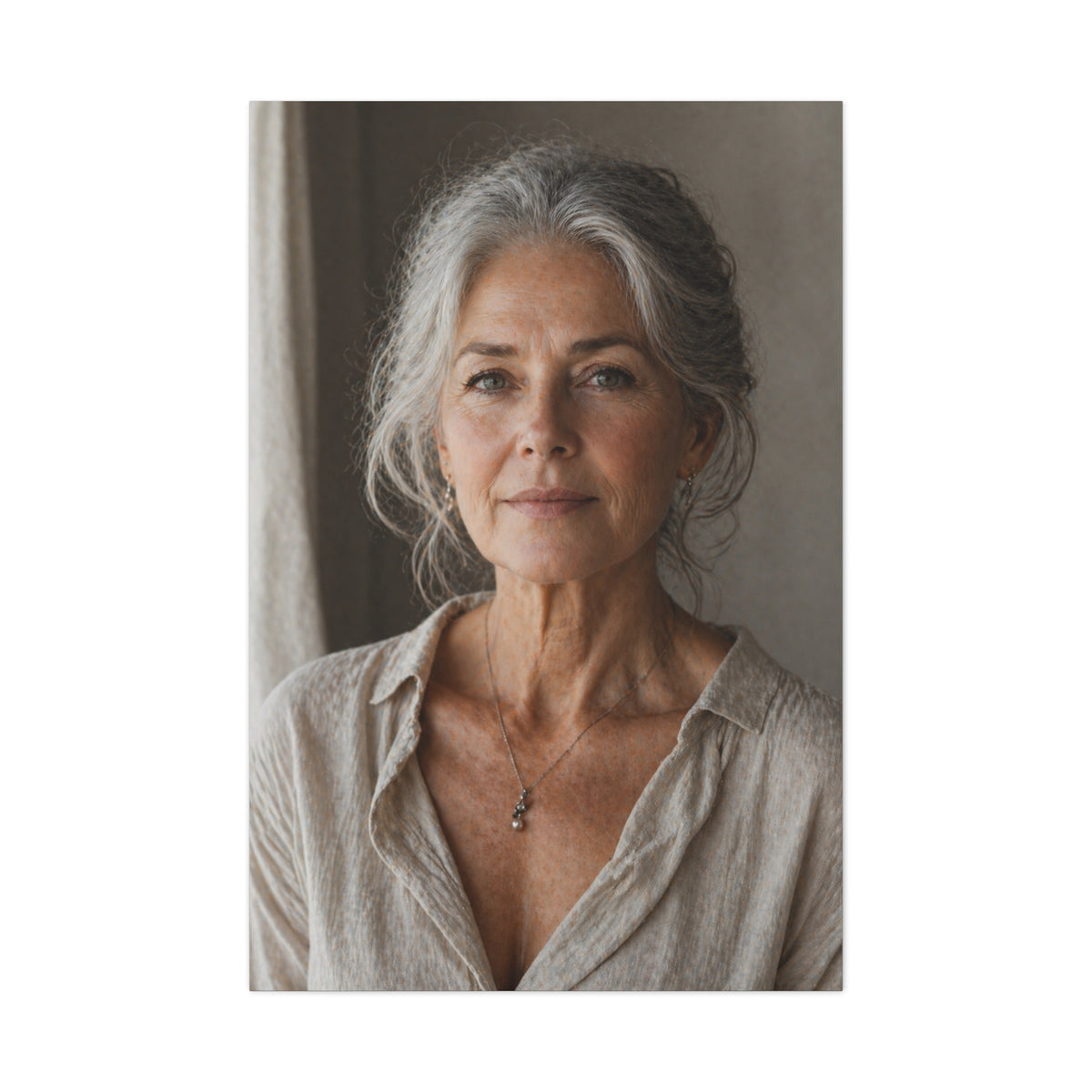 Mature Natural Light Portrait Wall Art & Canvas Print