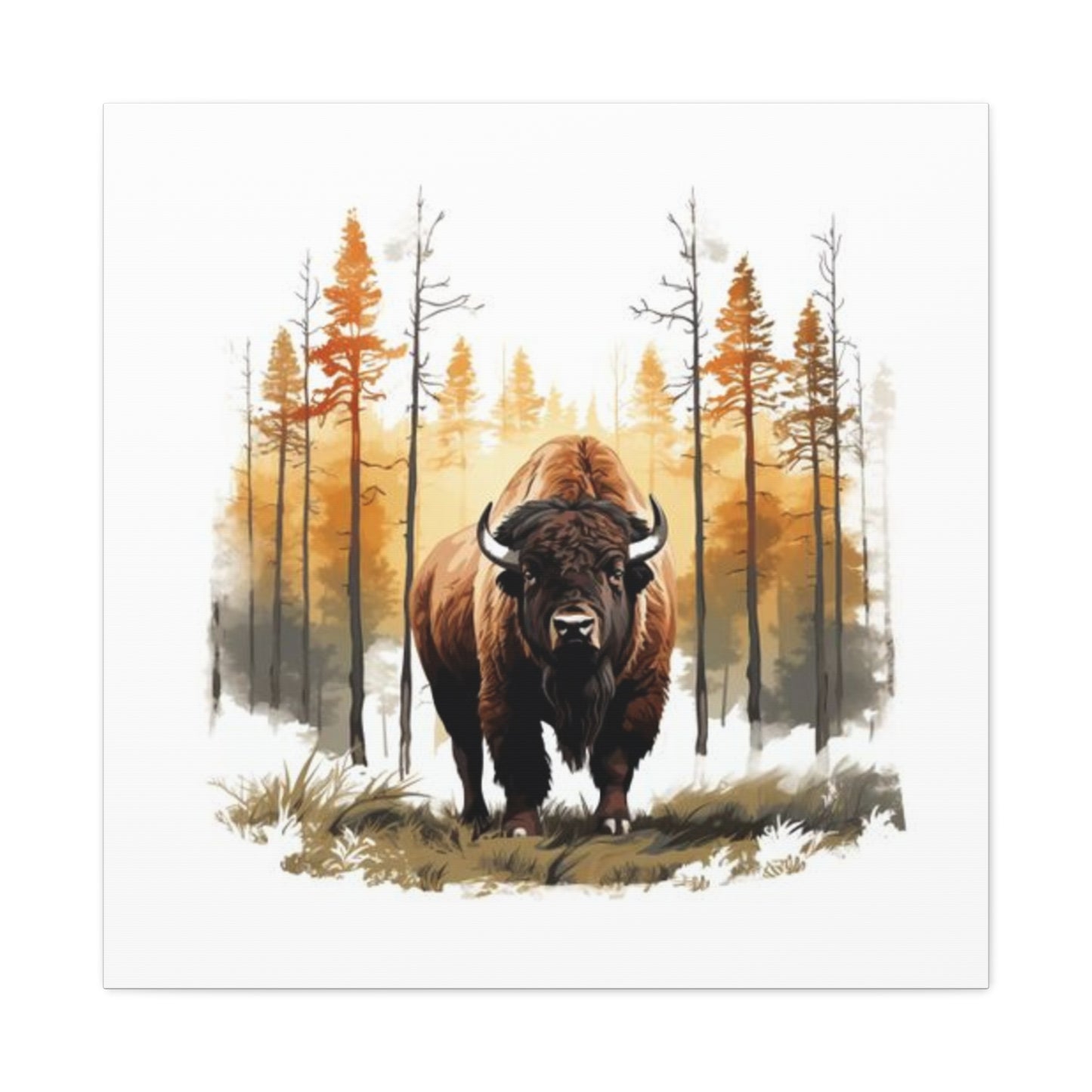 Big Bison Wall Art & Canvas Prints