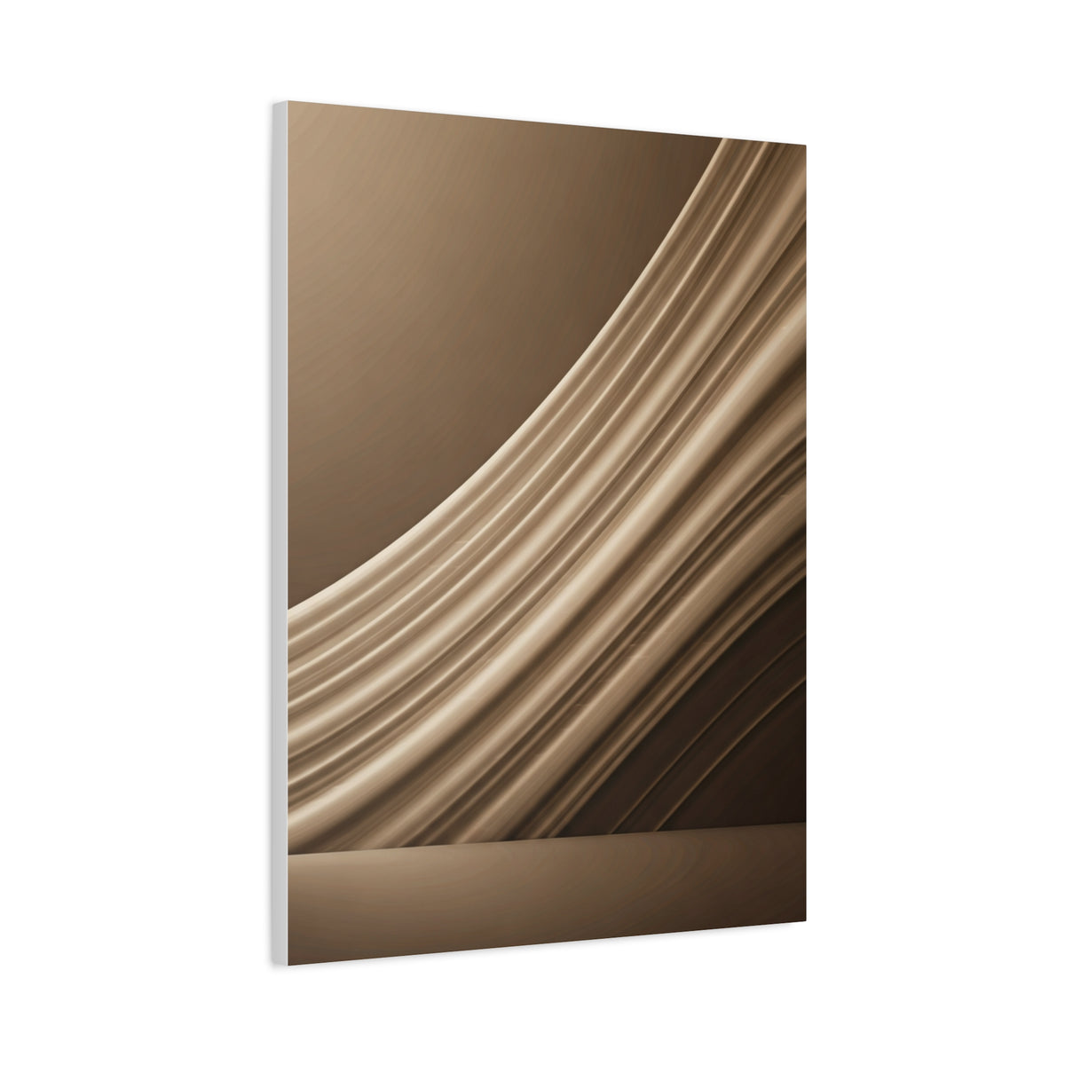 Layered Bronze Lines Abstract Wall Art & Canvas Prints