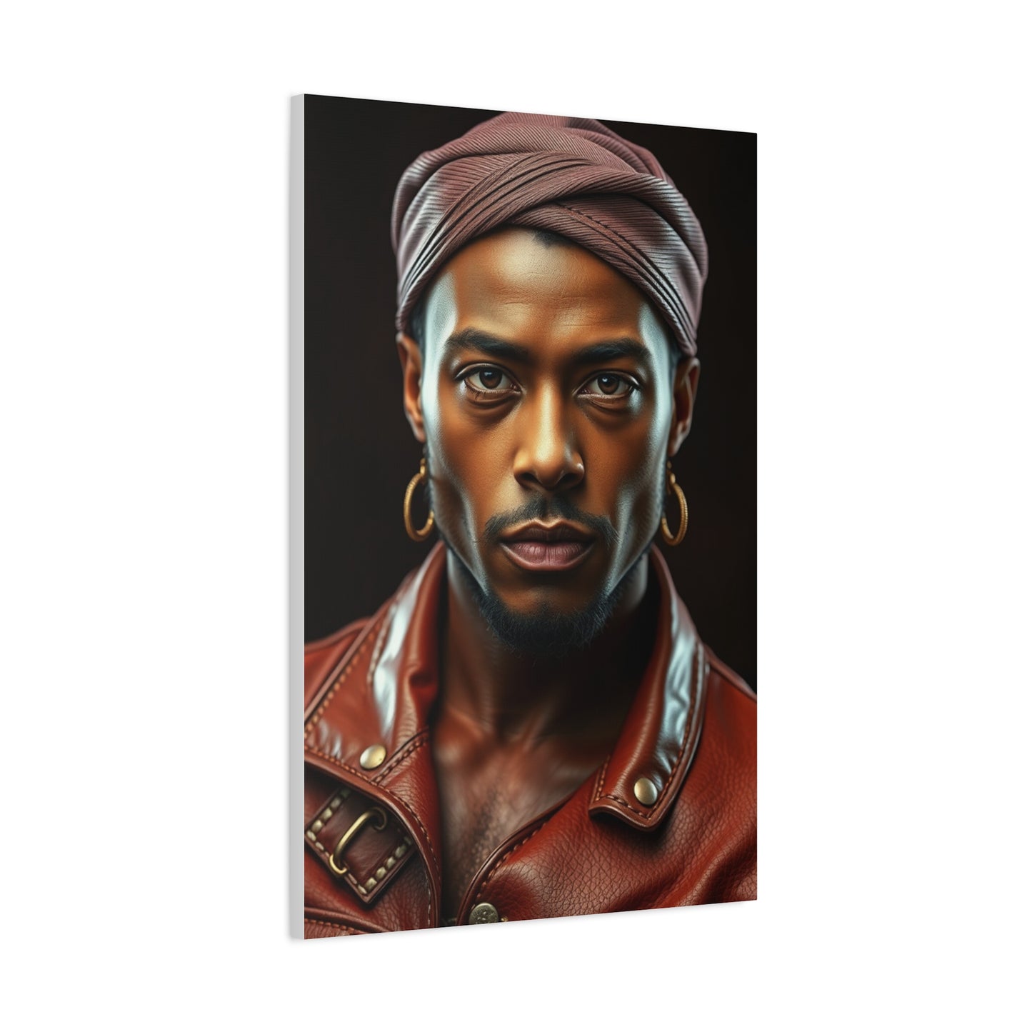 Vision Denim and Leather Art Art Wall Art & Canvas Print