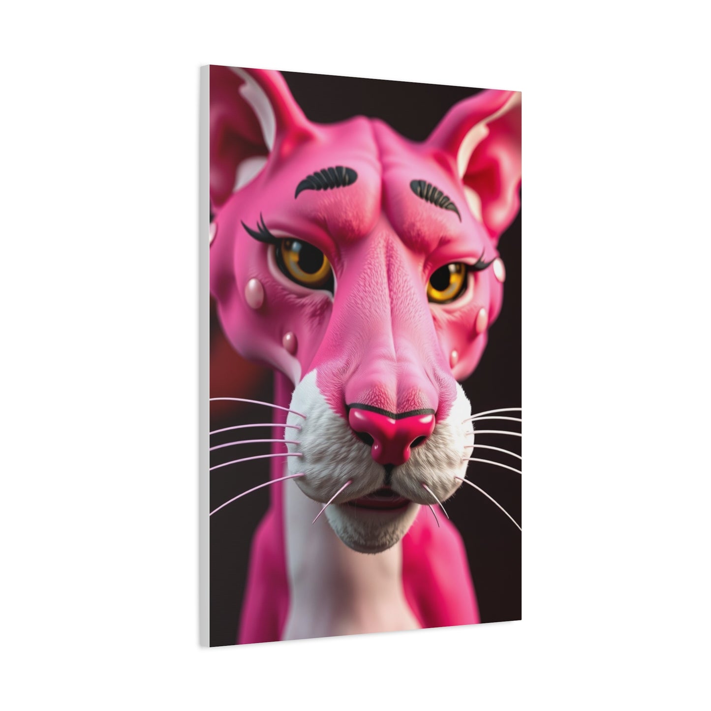 Crimson Panther Prestige Art Wall Art & Canvas Print