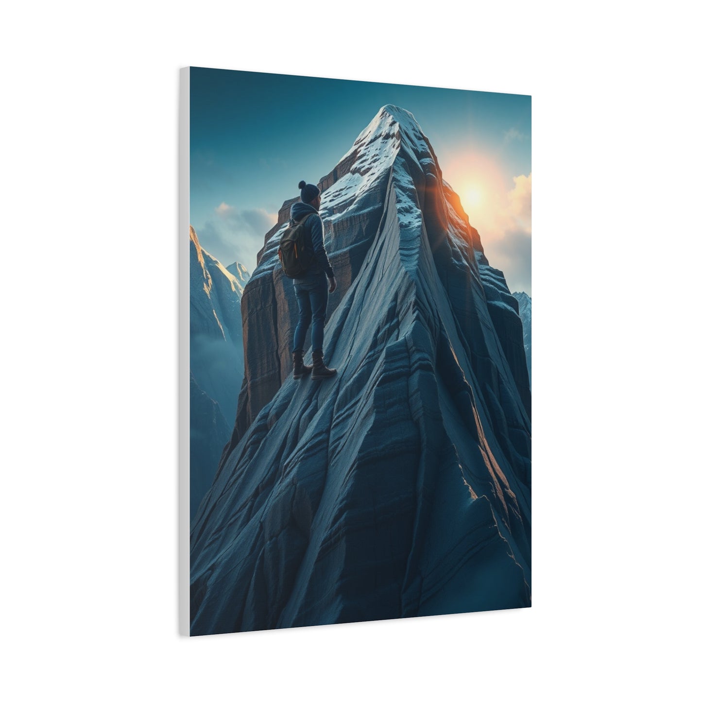 Majestic Peak Panorama Wall Art & Canvas Print
