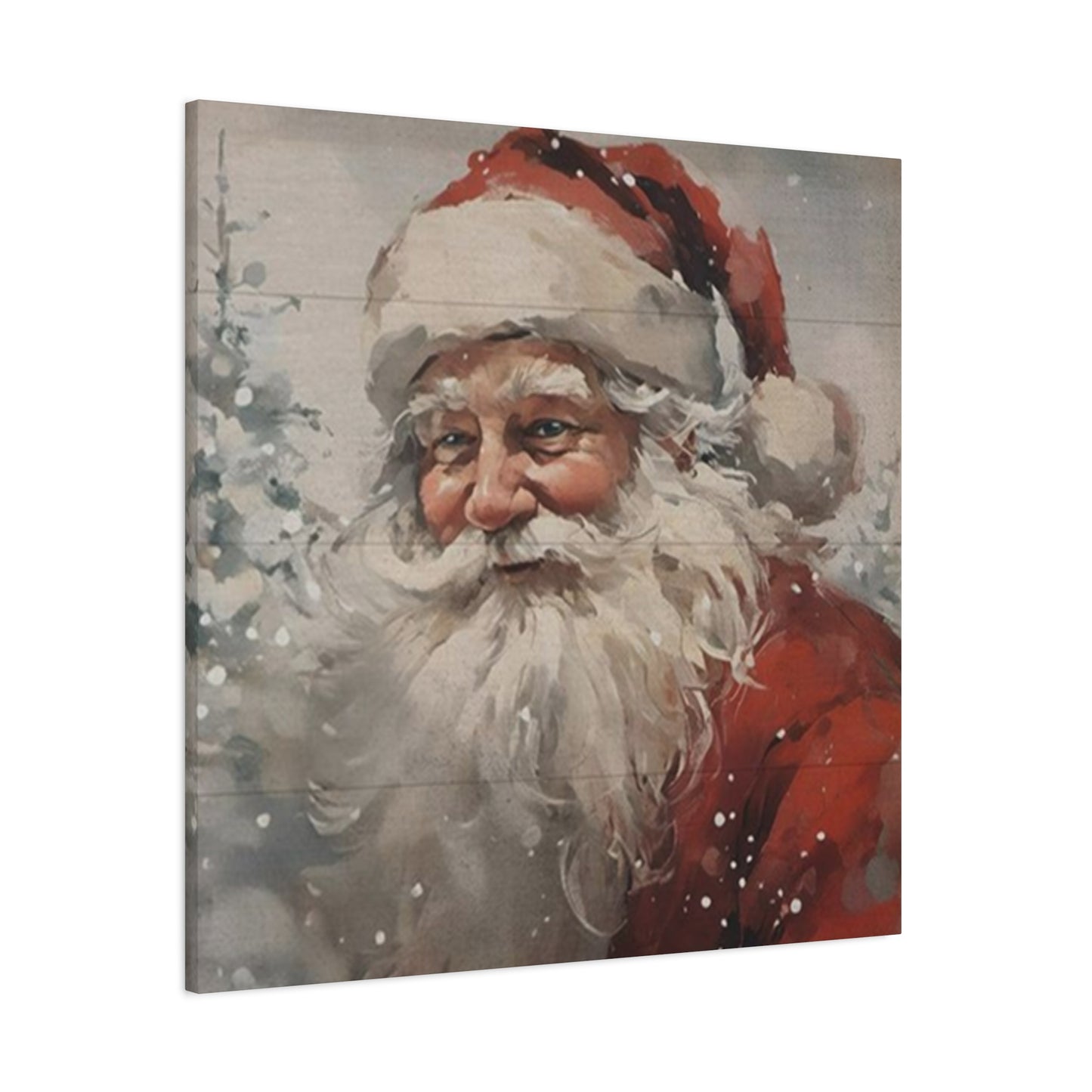 Santa Clause Face Wall Art & Canvas Prints