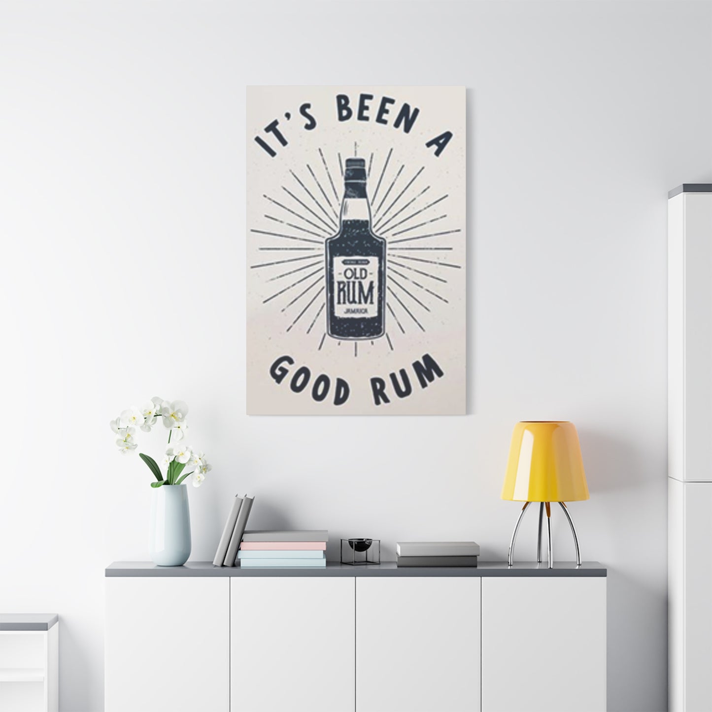 Old Rum Poster Wall Art & Canvas Prints