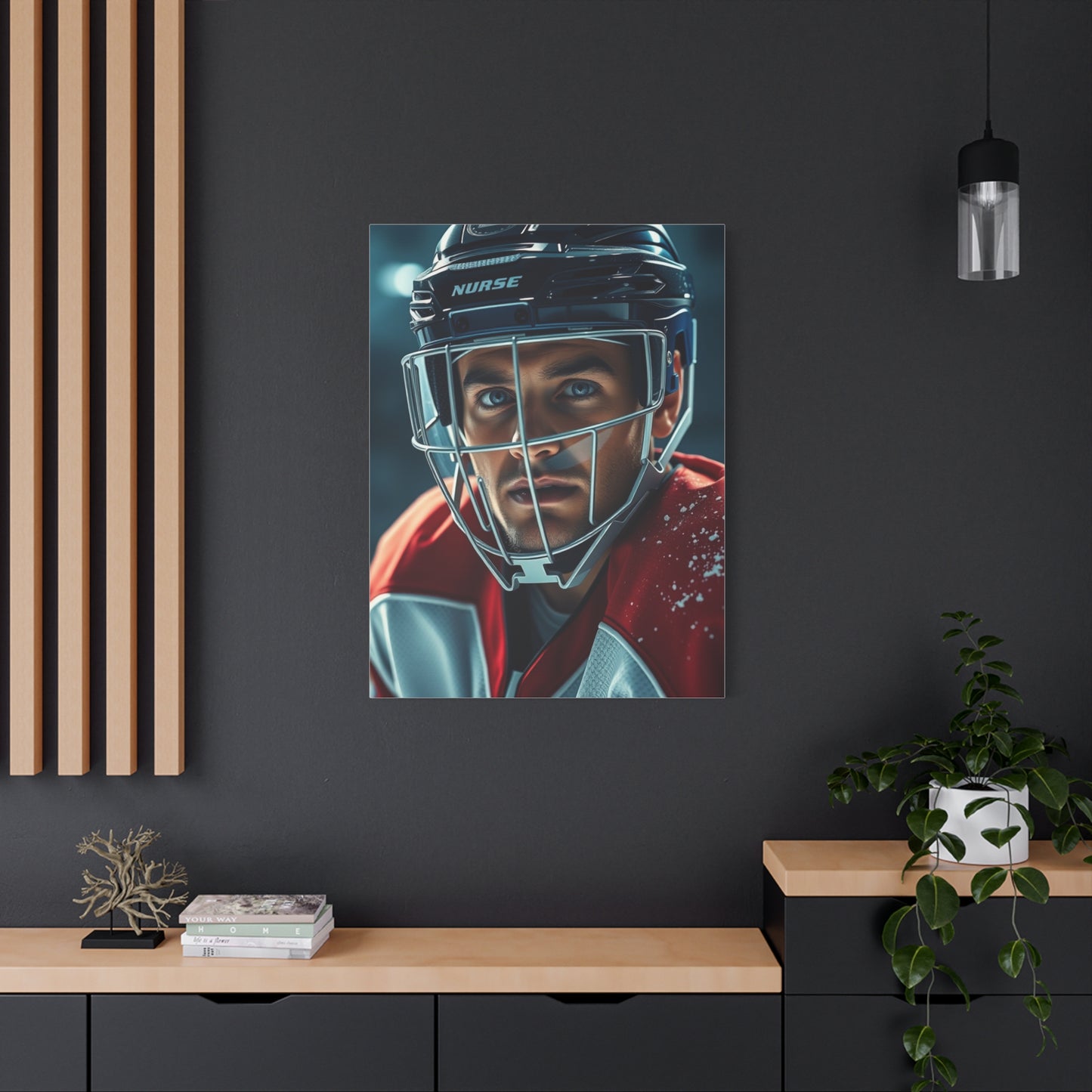 Elite Hockey Art Vision Wall Art & Canvas Print
