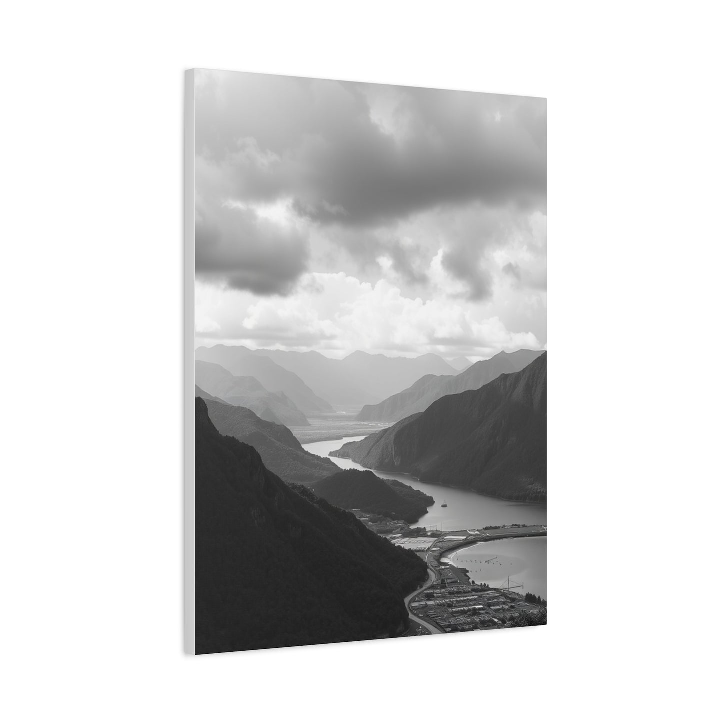 Black & White Scenic Landscapes Art Supreme Gallery Wall Art & Canvas Print