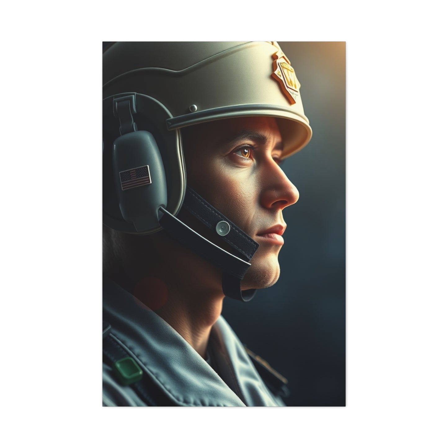 Supreme Navy (Military) Art Wall Art & Canvas Print