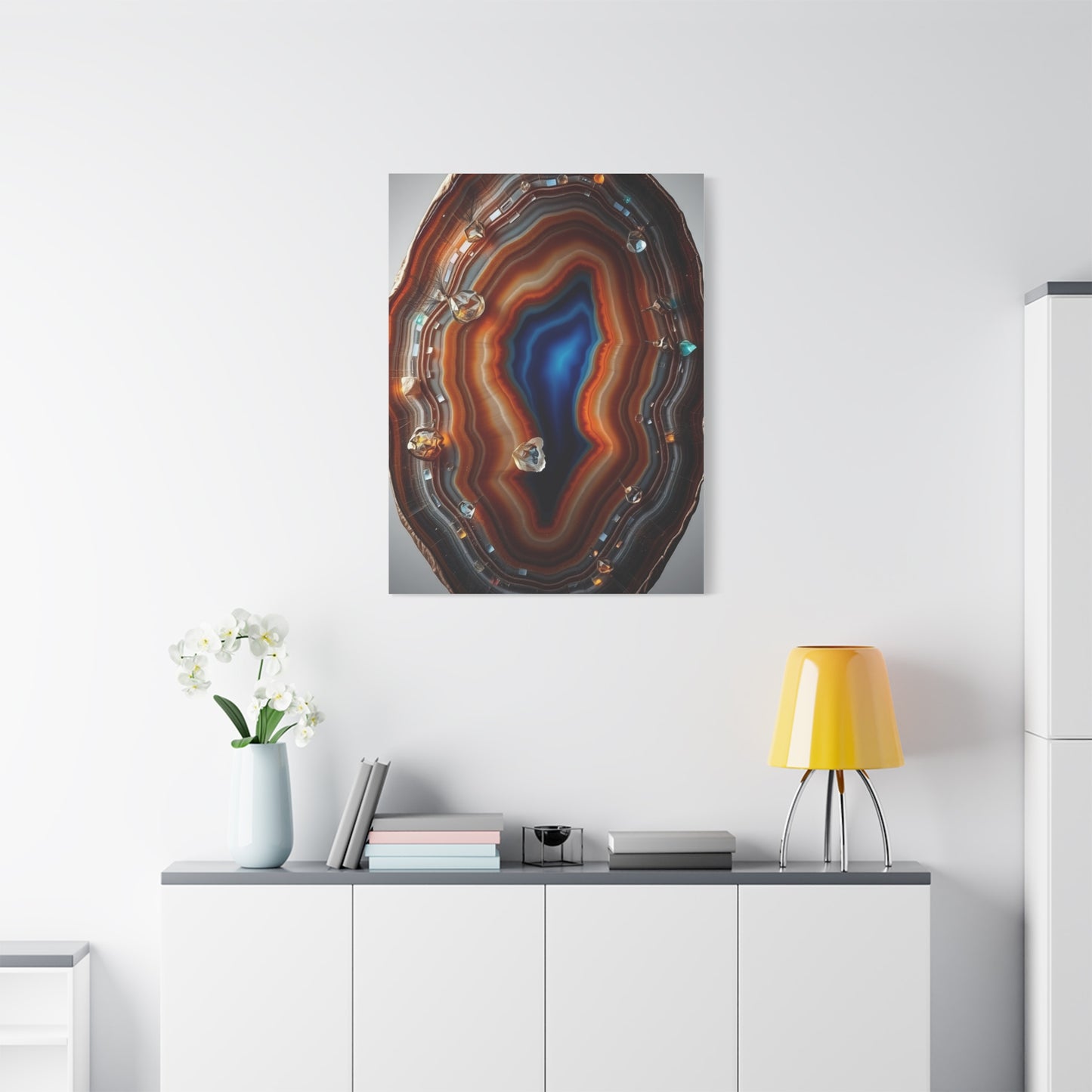 Agates, Geodes & Minerals Art Supreme Canvas Gallery Wall Art & Canvas Print