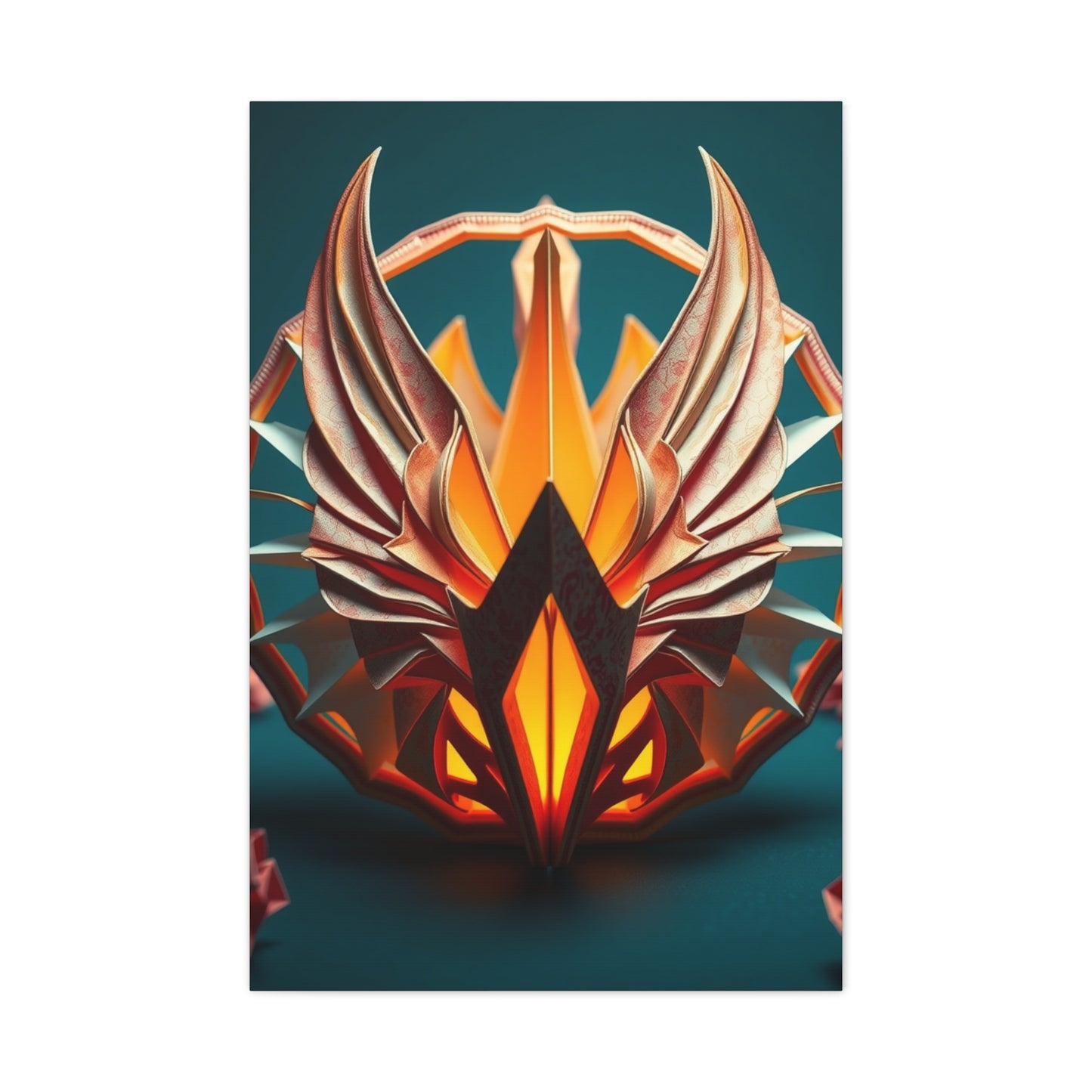 Origami Opulence Wall Art Wall Art & Canvas Print