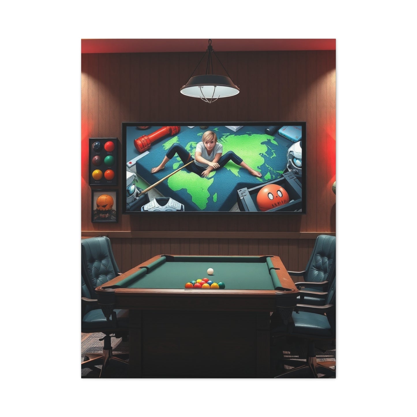 Game Room Art Luxury Canvas Wall Art & Canvas Print