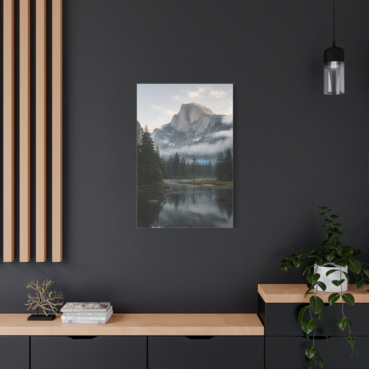 Executive Mountain Landscape Wall Art & Canvas Print