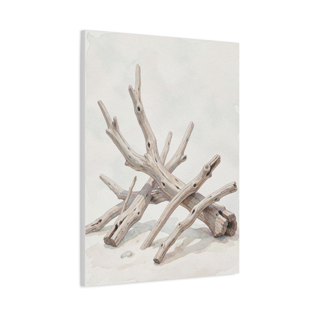 Weathered Driftwood Sculpture Wall Art & Canvas Prints