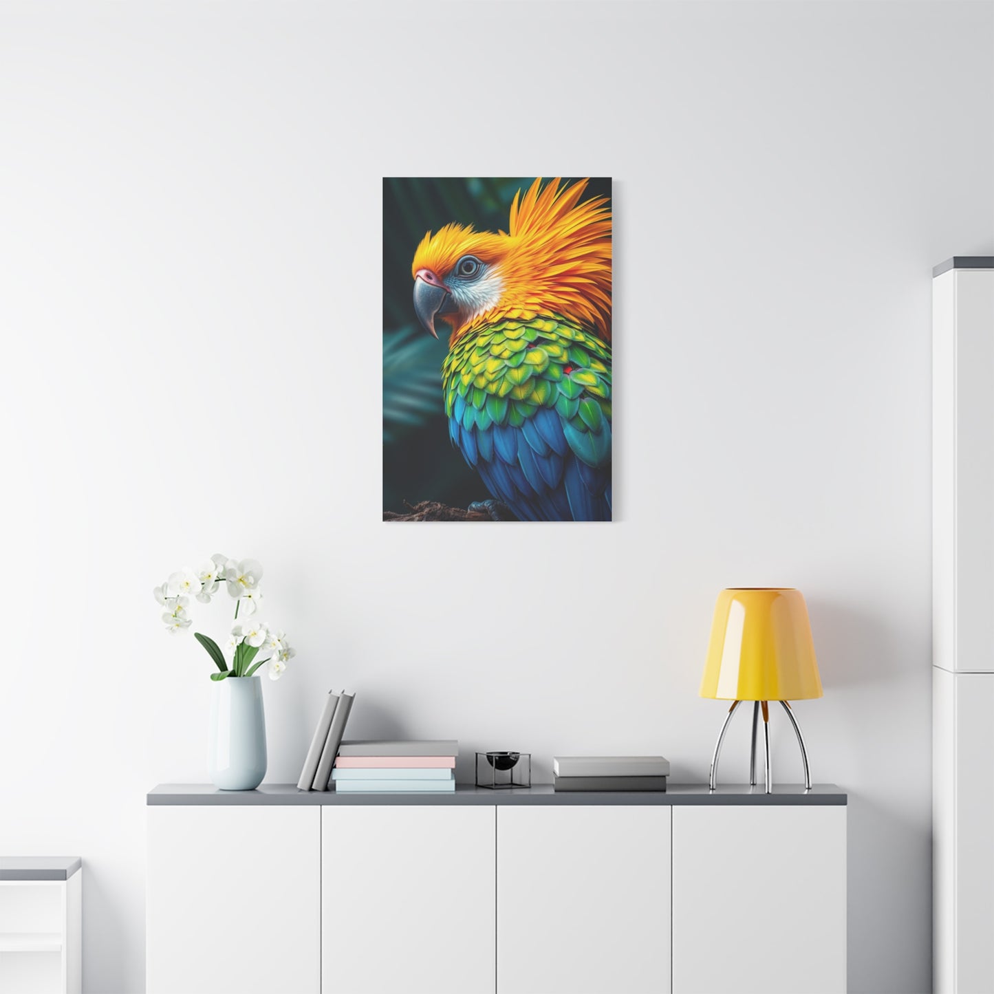 Elite Tropical Birds Art Vision Wall Art & Canvas Print