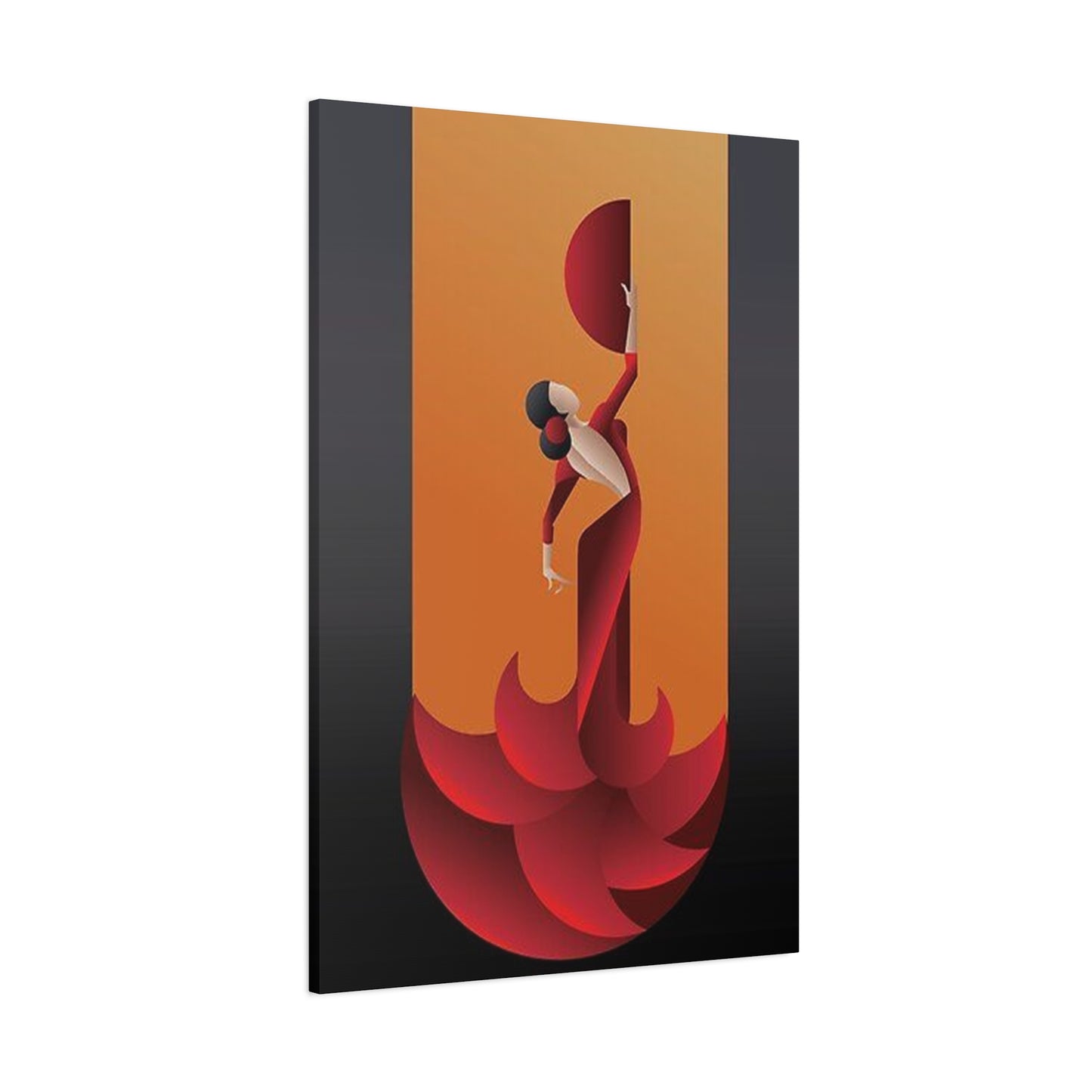 Spain Abstract Dance Poster Wall Art & Canvas Prints