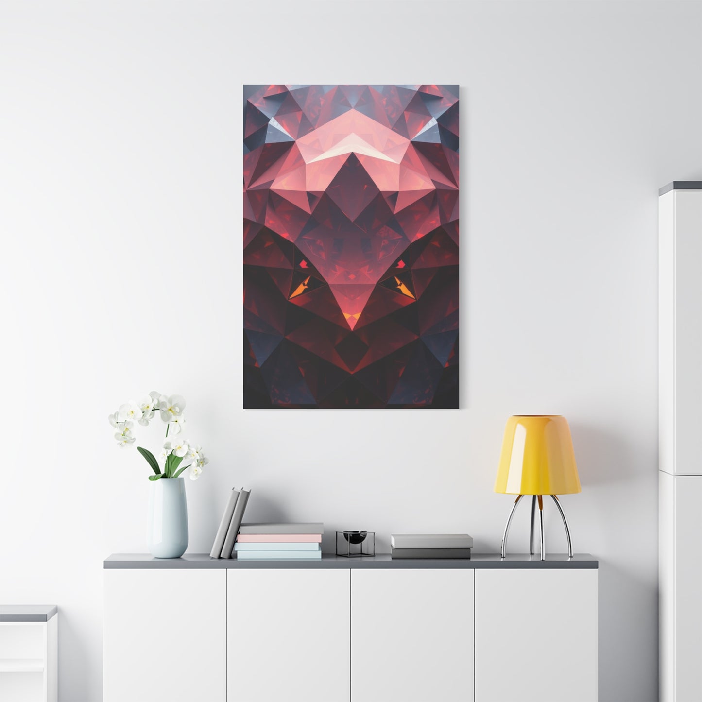 Geometric Illumination Masterpiece Wall Art & Canvas Print
