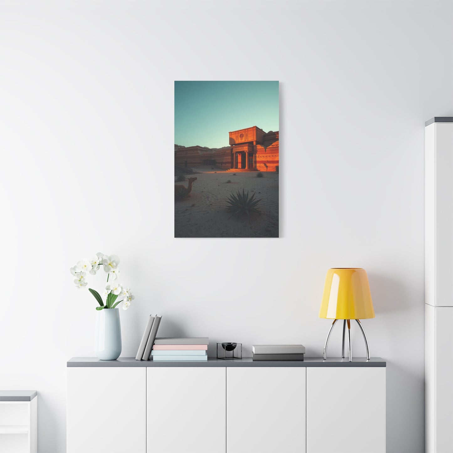 Dune Symphony Canvas Wall Art & Canvas Print