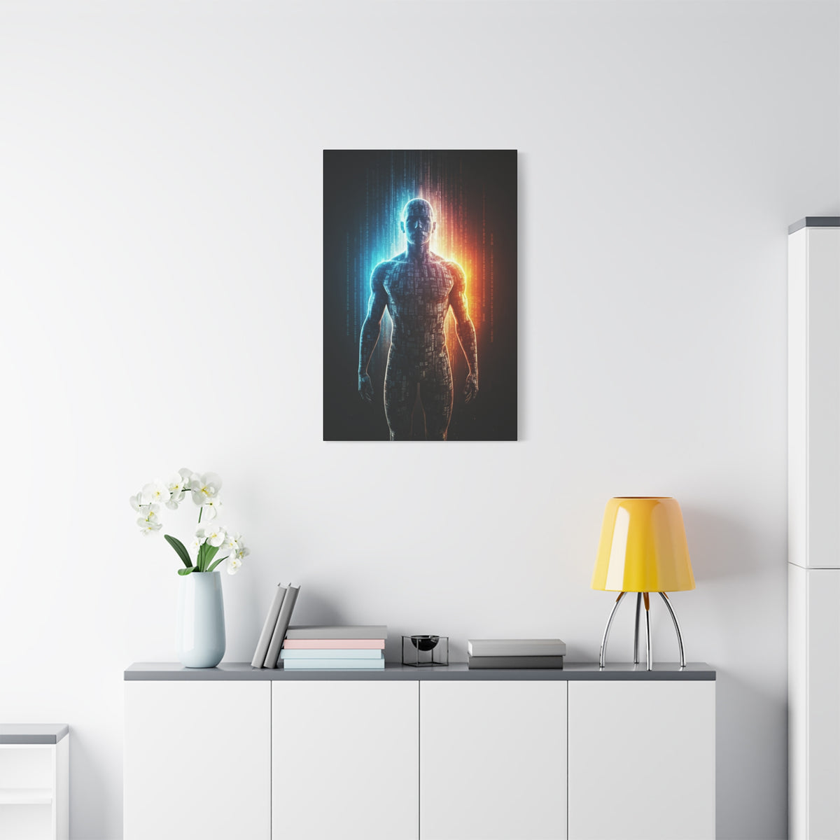 Digital Human Evolution Wall Art & Canvas Prints
