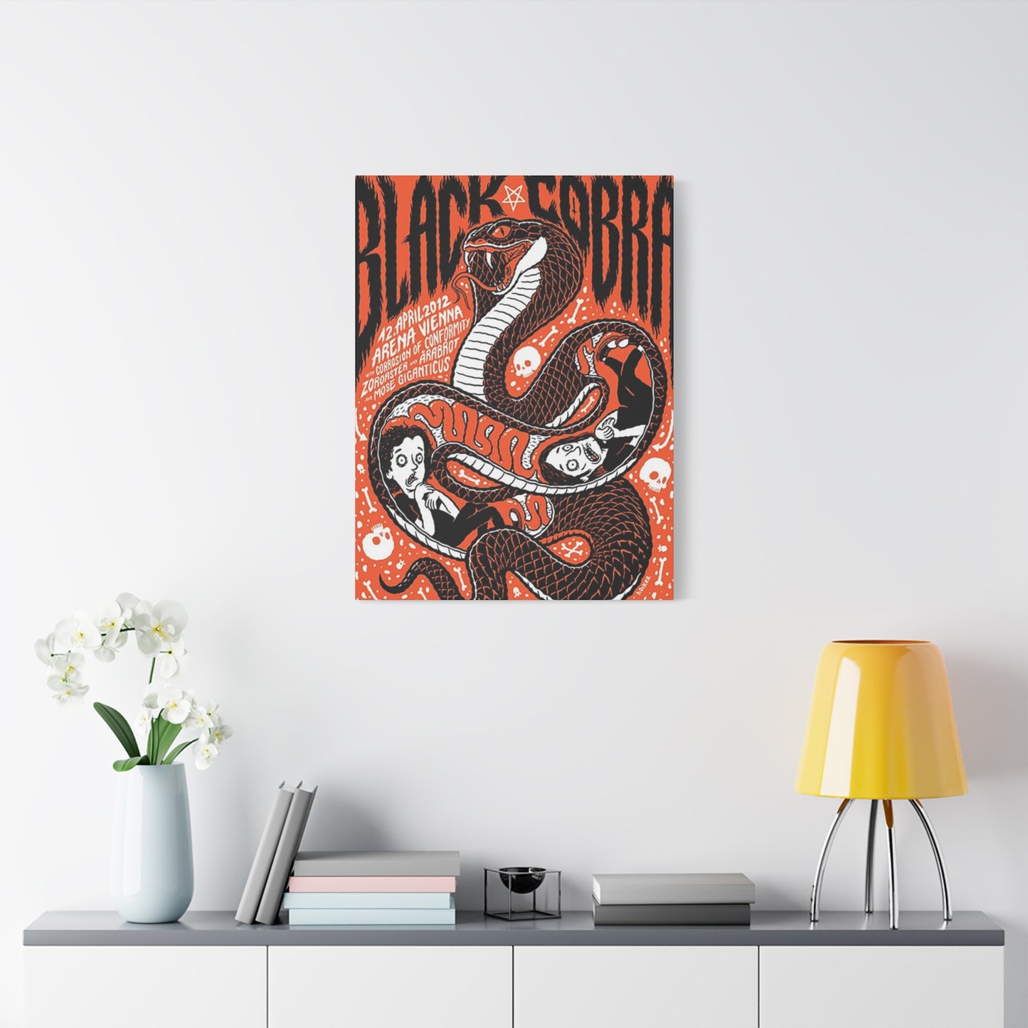 Black Cobra Wall Art & Canvas Prints