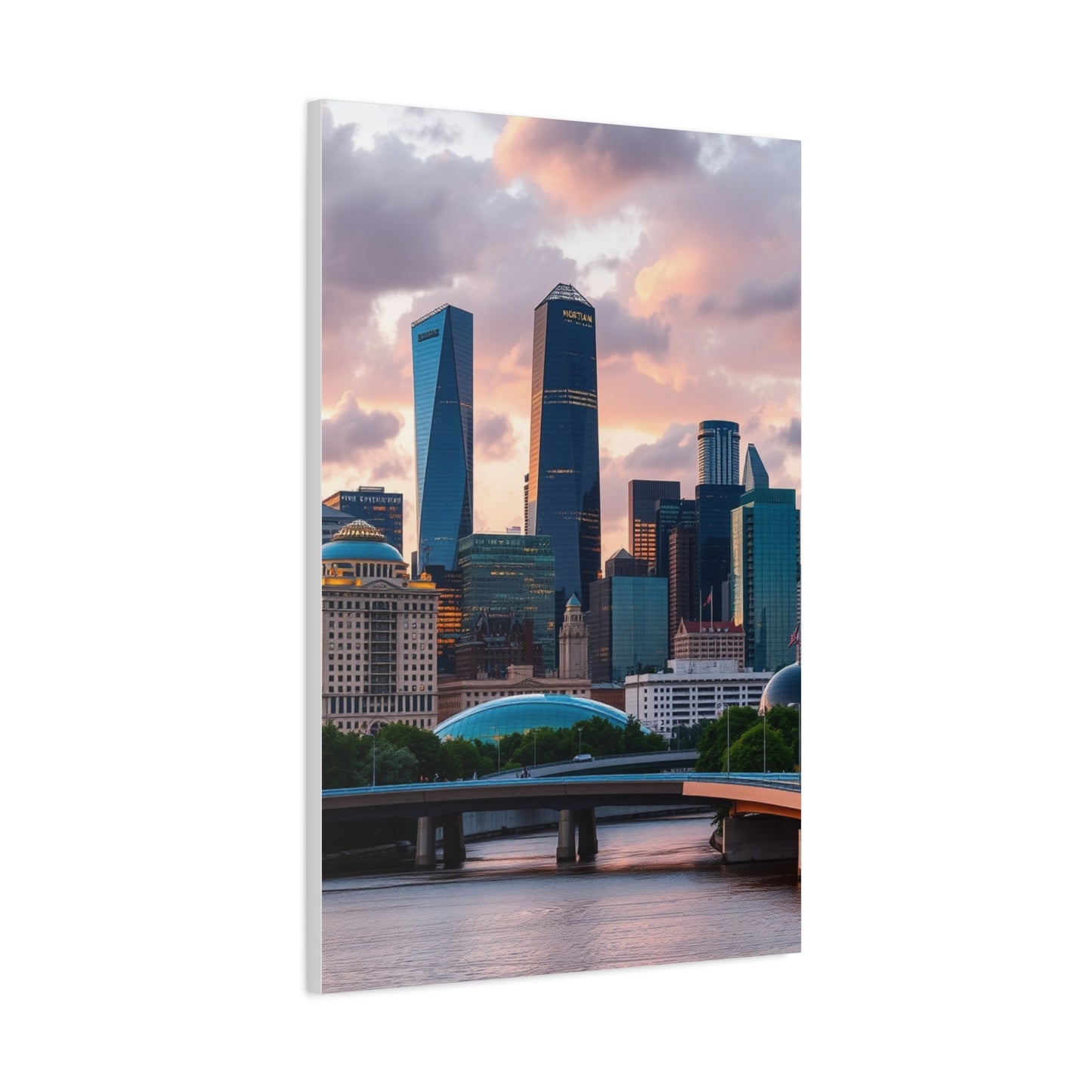 Elite Houston Skylines Art Vision Wall Art & Canvas Print