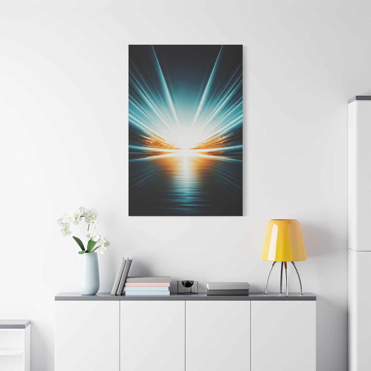 Golden Light Over Water Wall Art & Canvas Prints
