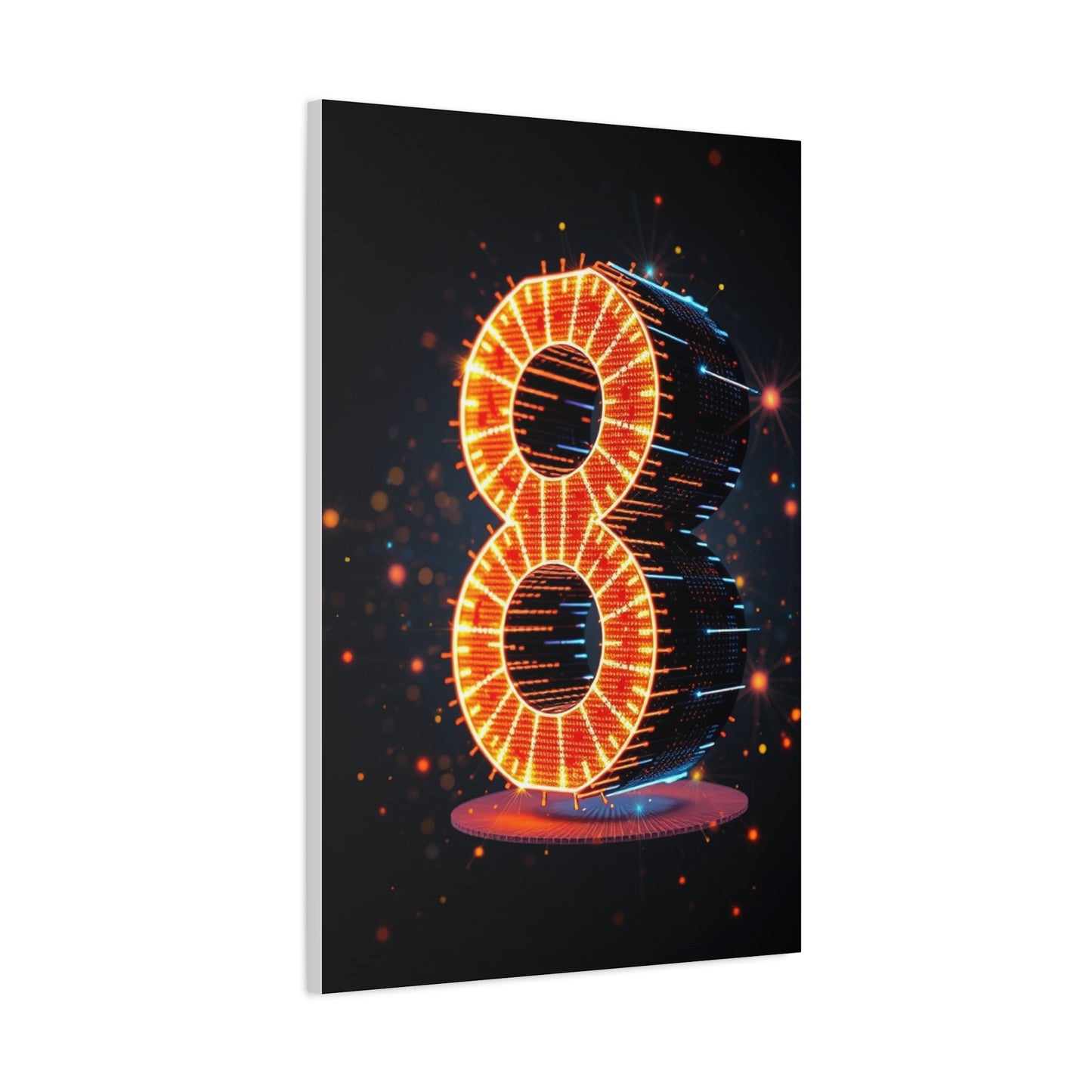 Supreme Numbers Art Wall Art & Canvas Print