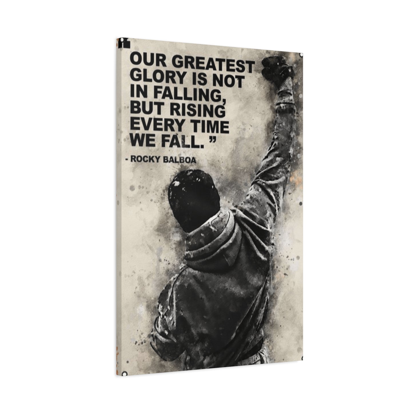 Rocky Balboa Quote Wall Art & Canvas Prints