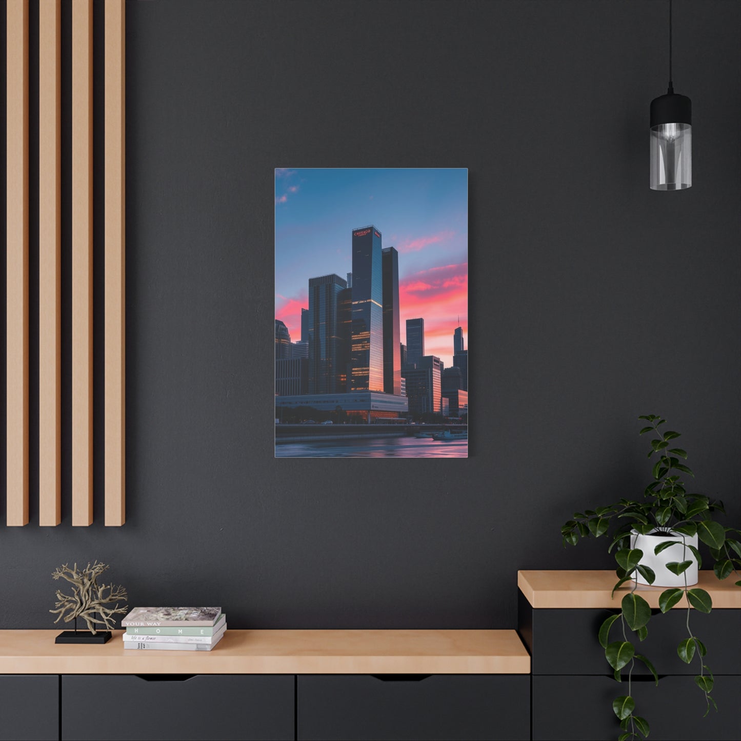 Chicago Skylines Art Refined Canvas Wall Art & Canvas Print